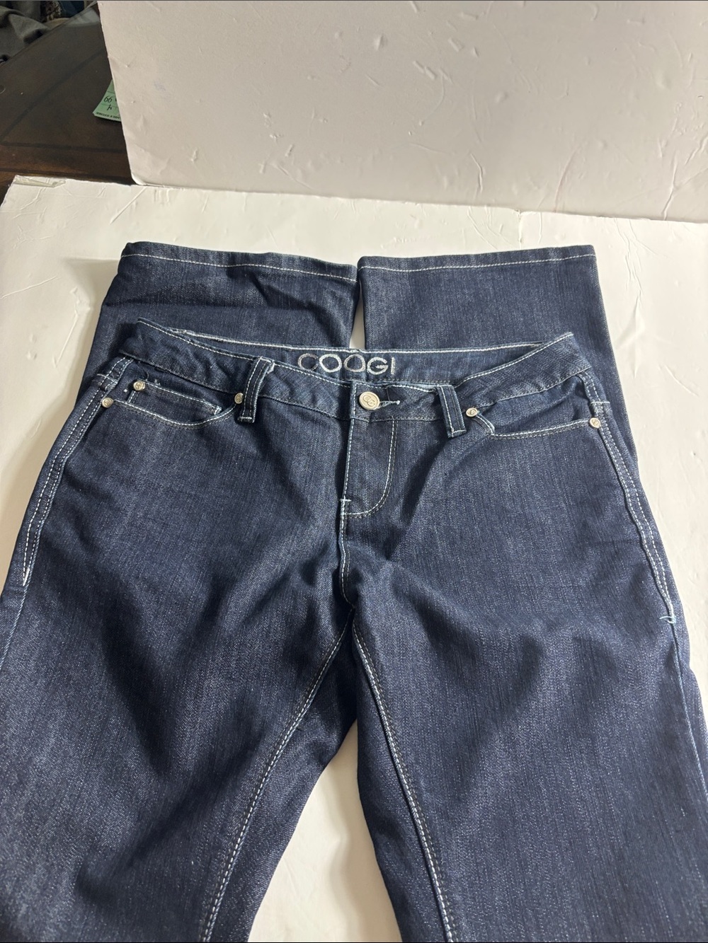 COOGI Women’s Dark Indigo Boot Cut Jeans